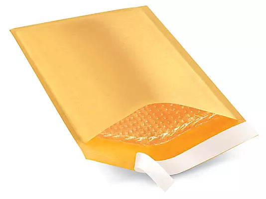 Poly Bubble Mailers – Self-Sealing, Any Size, White, Shipping Envelopes