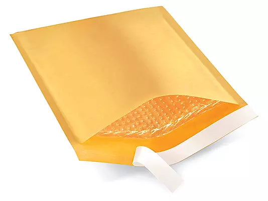 BM Paper 50Pcs Yellow Poly Bubble Mailers 6x10 Inch Padded Envelopes Bulk #0 Bubble Lined Wrap Polymailer Bags for Shipping Packaging Mailing Self Seal