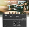 Thumbnail for MR DJ PP500 Phono Turntable Preamp Input /TRS Output Stereo Knob Control Mini Record Player Preamplifier