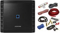 Thumbnail for Alpine S2-A36F S-Series Class-D 4-Channel Car Amplifier & KIT4 Installation AMP Kit