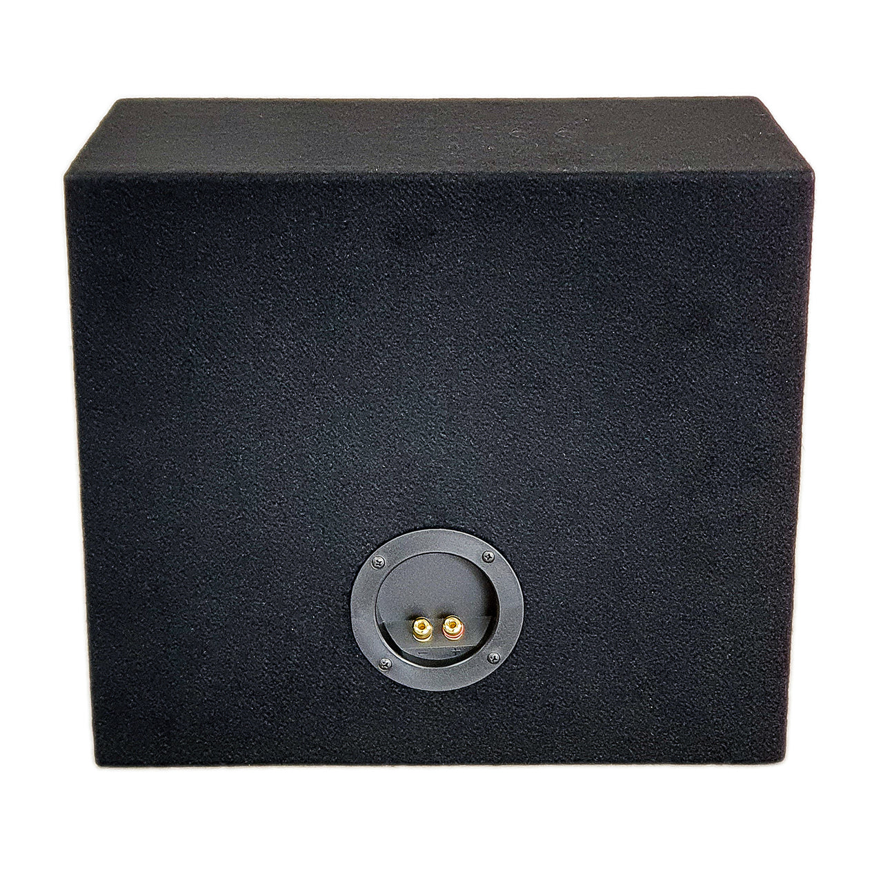 Absolute Custom PRO Single 10" Vented Ported 3/4" MDF Car Subwoofer Enclosure Sub Box