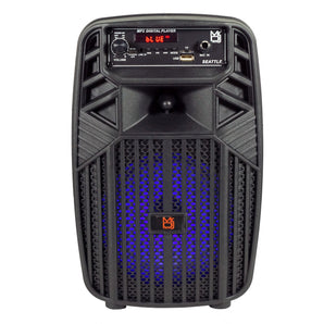 MR DJ SEATTLE 6.5" Portable Rechargeable Active Speaker 1000W