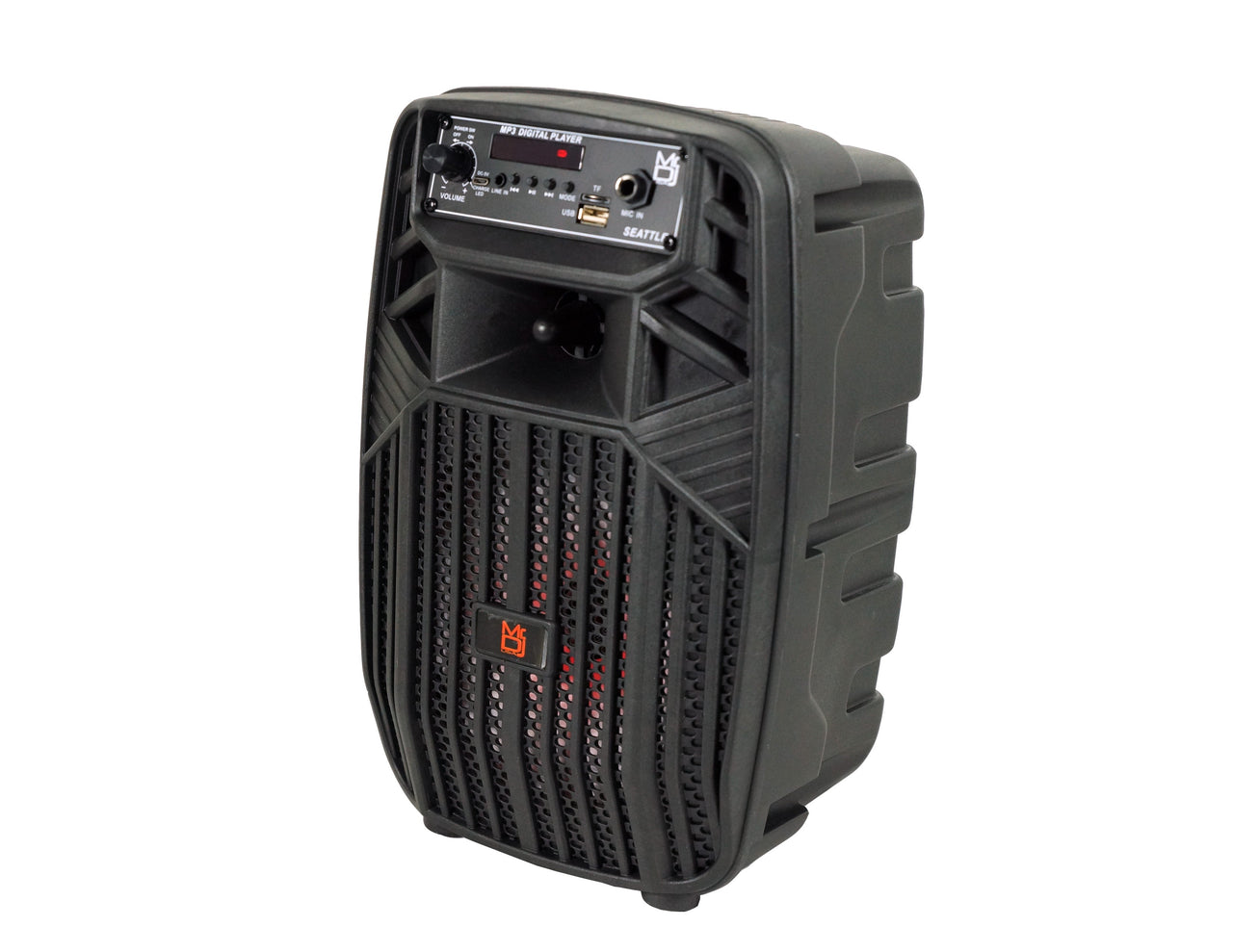 MR DJ SEATTLE 6.5" Portable Rechargeable Active Speaker 1000W