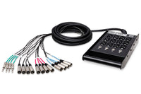 Thumbnail for Hosa SH-12X4-25 Pro-Conex 12x4 Stage Box Snake 25 foot