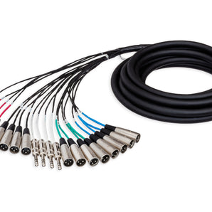 Hosa SH-16X4-25 Pro-Conex 16x4 Stage Box Snake 25 foot