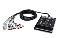 Thumbnail for Hosa SH-8X4-25 Pro-Conex 8x4 Stage Box Snake 25 foot