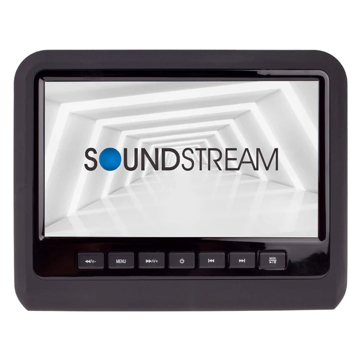 Soundstream SHAD-9H Universal Headrest Mount DVD Player w/ 9” LCD & MobileLink Input