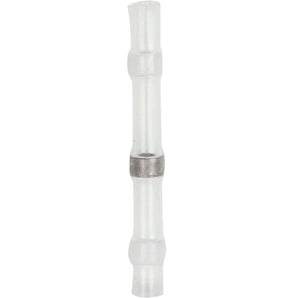 Install Bay SHSWBC-50 Heat Shrink White Butt Connector w/Solder for 26/24 GA wires