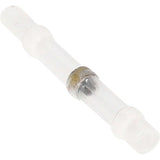 Install Bay SHSWBC Heat Shrink White Butt Connector with solder for 26/24 GA wire, 10pk.
