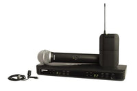 Thumbnail for Shure BLX1288 CVL H10 Combo Lavalier PG58 Handheld Wireless System H10