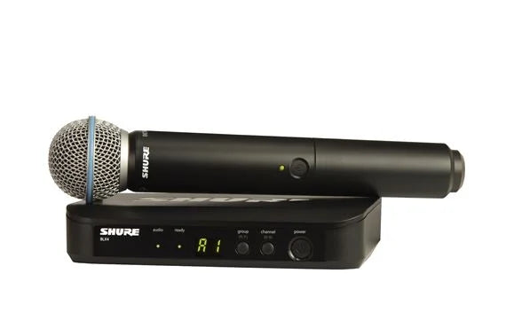 Shure BLX24 B58 H10 Beta 58 Handheld Vocal Wireless Mic System H10