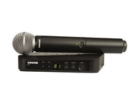 Thumbnail for Shure BLX 24SM58 Handheld Wireless Microphone System with SM58 Band H10