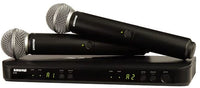 Thumbnail for Shure BLX288/SM58 Dual SM58 Handheld Wireless System Group H10