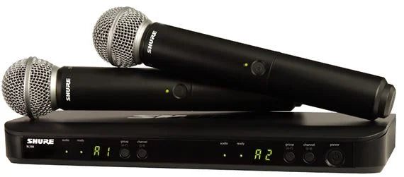 Shure BLX288/SM58 Dual SM58 Handheld Wireless System Group H10