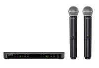 Thumbnail for Shure BLX288/SM58 Dual SM58 Handheld Wireless System Group H10