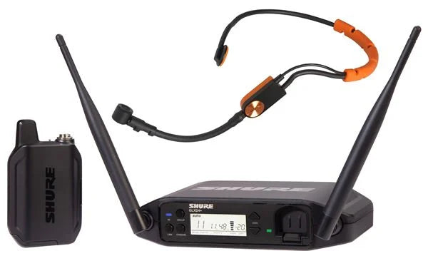 Shure GLXD14 Dual Band Headset Wireless System with SM31