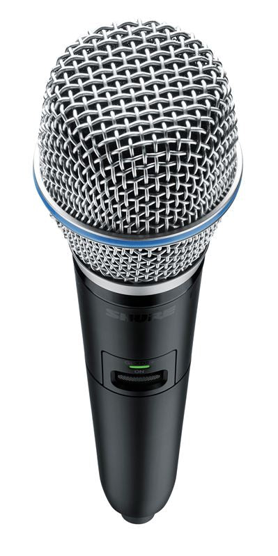 Shure GLXD24R Plus Dual Band Vocal Handheld Wireless System with Beta87a