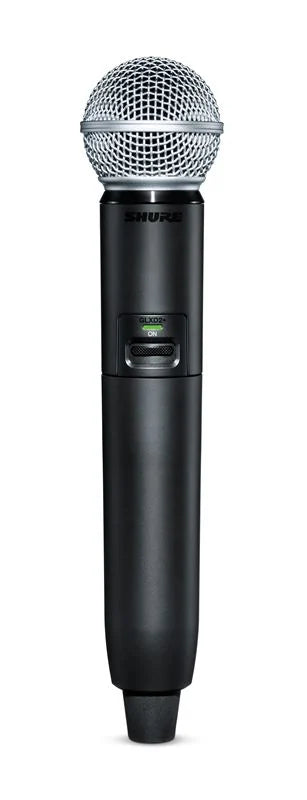 Shure GLXD24 Plus Dual Band Vocal Handheld Wireless System with SM58