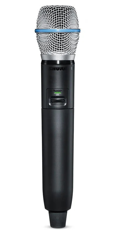 Shure GLXD24R Plus Dual Band Vocal Handheld Wireless System with Beta87A