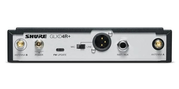 Shure GLXD24R Plus Dual Band Vocal Handheld Wireless System with Beta87A