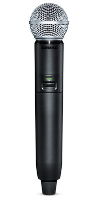 Thumbnail for Shure GLXD24R Dual Band Vocal Handheld Wireless System with SM58