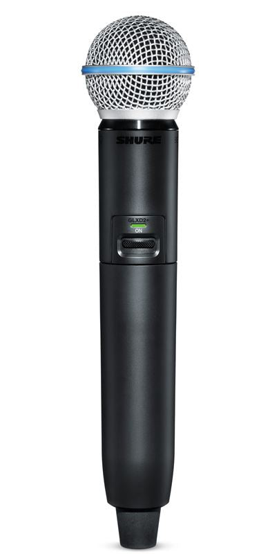 Shure GLXD24 Plus Dual Band Vocal Handheld Wireless with BETA58A