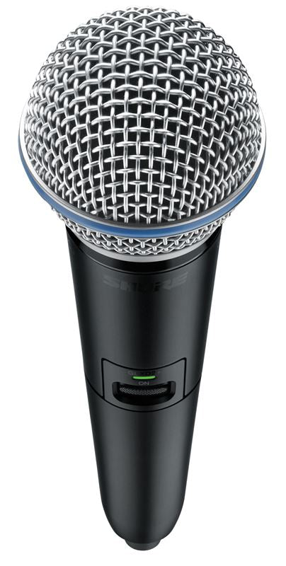 Shure GLXD24 Plus Dual Band Vocal Handheld Wireless with BETA58A