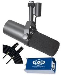 Thumbnail for Shure SM7B Cardioid Dynamic Microphone With Cloudlifter CL-1 Bundle