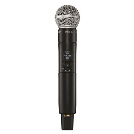 Shure SLXD24D/SM58-H55 SLX-D Dual SM58 Vocal Wireless Mic System