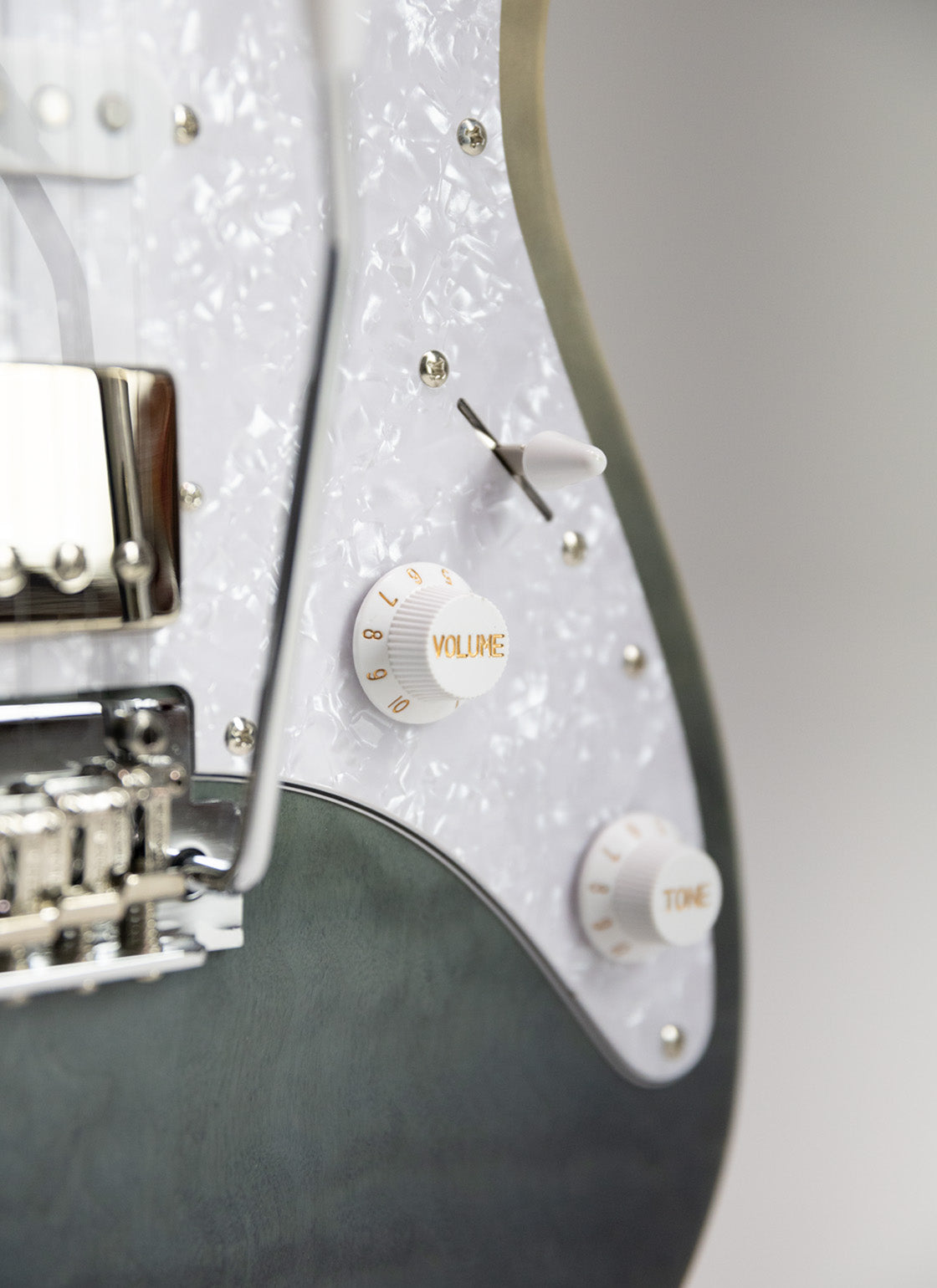 Tagima Stella DW-TBWF-DF/PW Electric Guitar - Transparent Blue