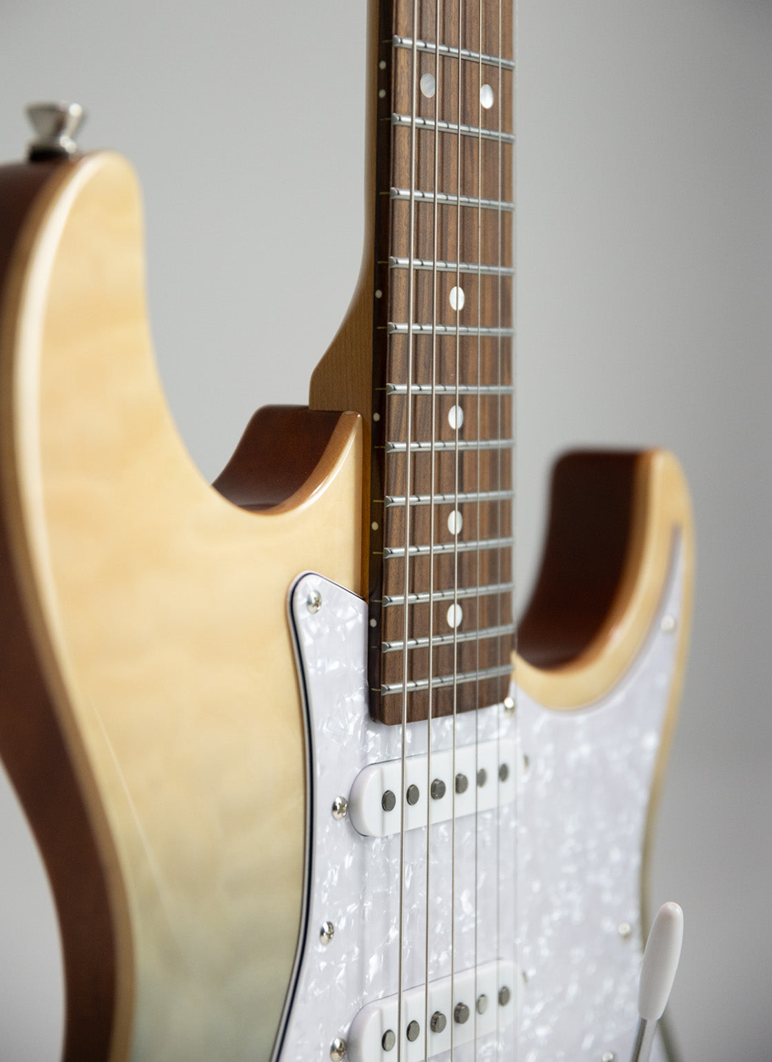 Tagima Stella DW-TBWF-DF/PW Electric Guitar - Transparent Blue