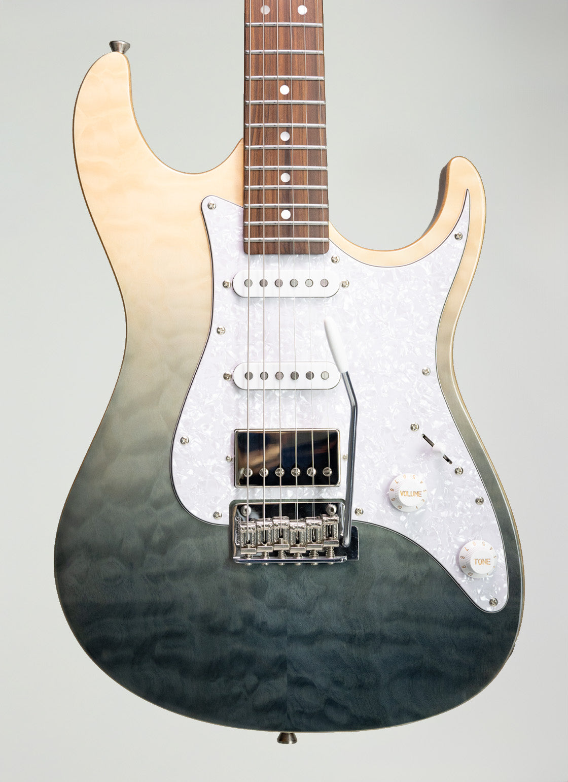 Tagima Stella DW-TBWF-DF/PW Electric Guitar - Transparent Blue