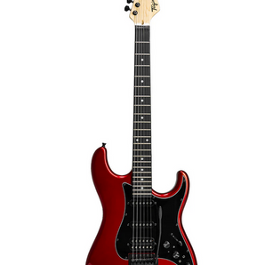 Tagima SIXMART CA-DF/BK Guitar, HSS Pickups, Built-In Effects, Sparkling Candy Apple Red Tagima