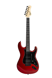 Thumbnail for Tagima SIXMART CA-DF/BK Guitar, HSS Pickups, Built-In Effects, Sparkling Candy Apple Red Tagima