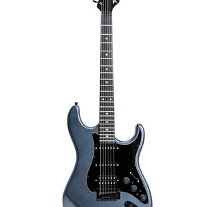 Tagima SIXMART MDSV-DF/BK Guitar, HSS Pickups, Built-In Effects, Metallic Deep Silver Finish