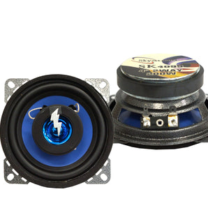 Sky Audio SK4099 4" 2-Way Coaxial Car Speakers 200W Crystal-Clear Full-Range Sound