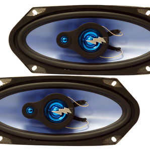 Sky Audio SK4109 4x10" 350W Coaxil Car Speaker Fit Chevy C/K Pickup 1973-86