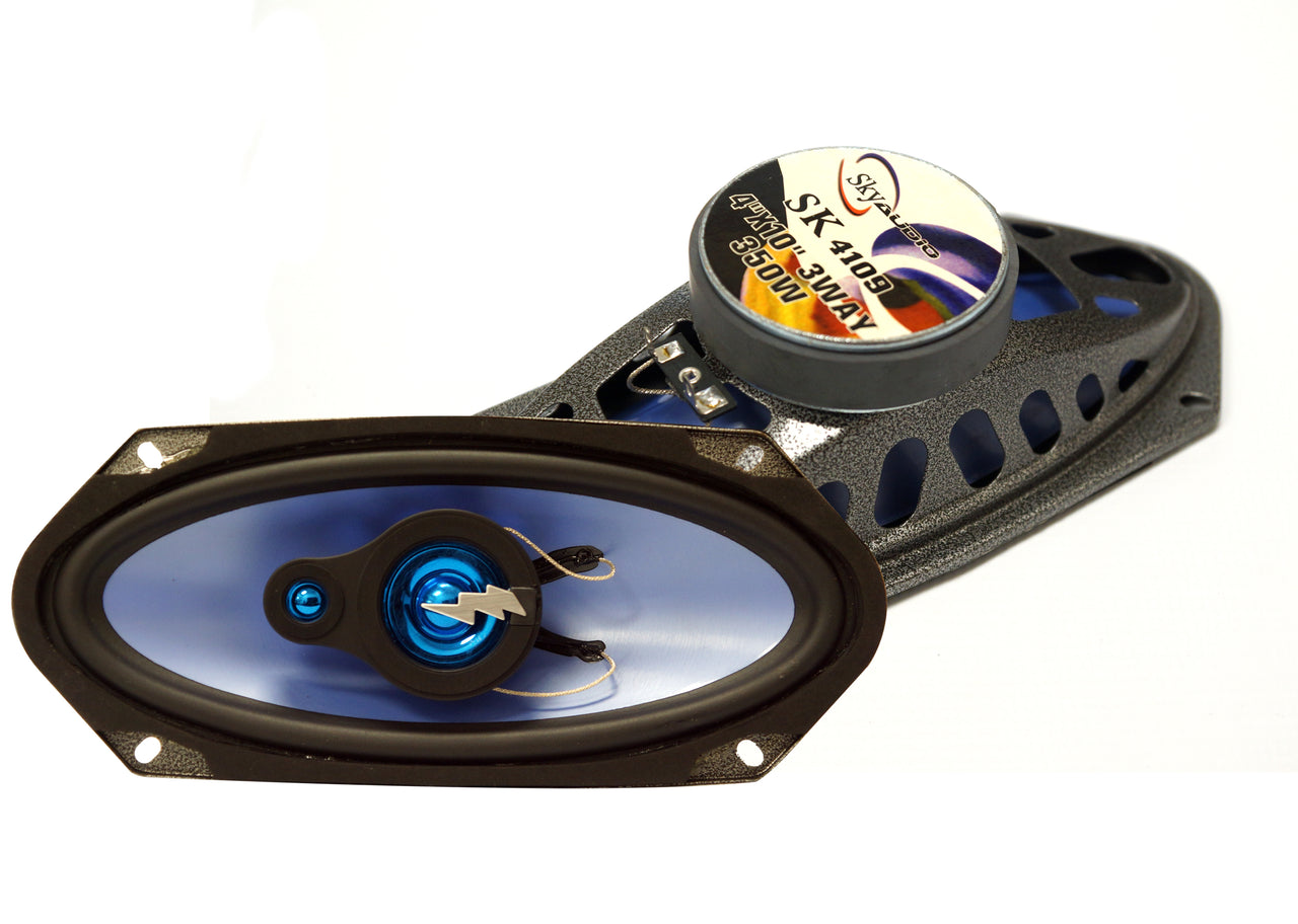 Sky Audio SK4109 4x10" OEM Speaker Fit Chevy El Camino 1982-87