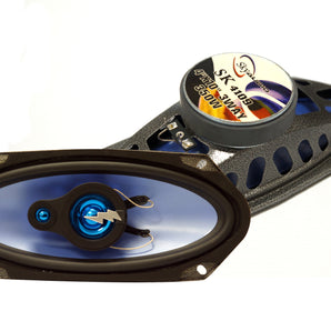 Sky Audio SK4109 4x10" 350W Coaxil Car Speaker Fit CHEVY S-10 PICKUP 82-93