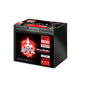 Shuriken SK-BT35 12V High Performance AGM Power Cell Battery for Systems Up To 800 Watts