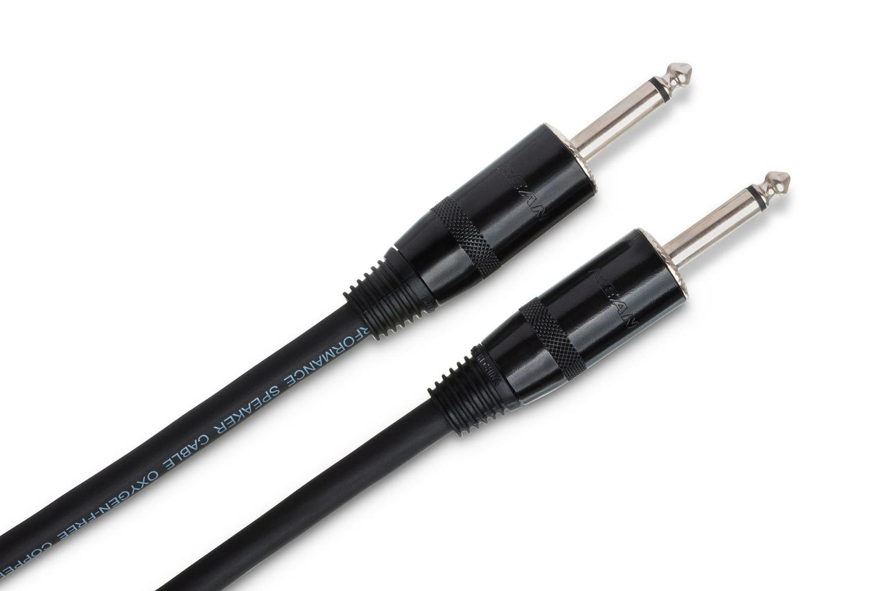 Hosa Pro SKJ-403 Speaker Cable 1/4" TS to 1/4" TS 3 foot