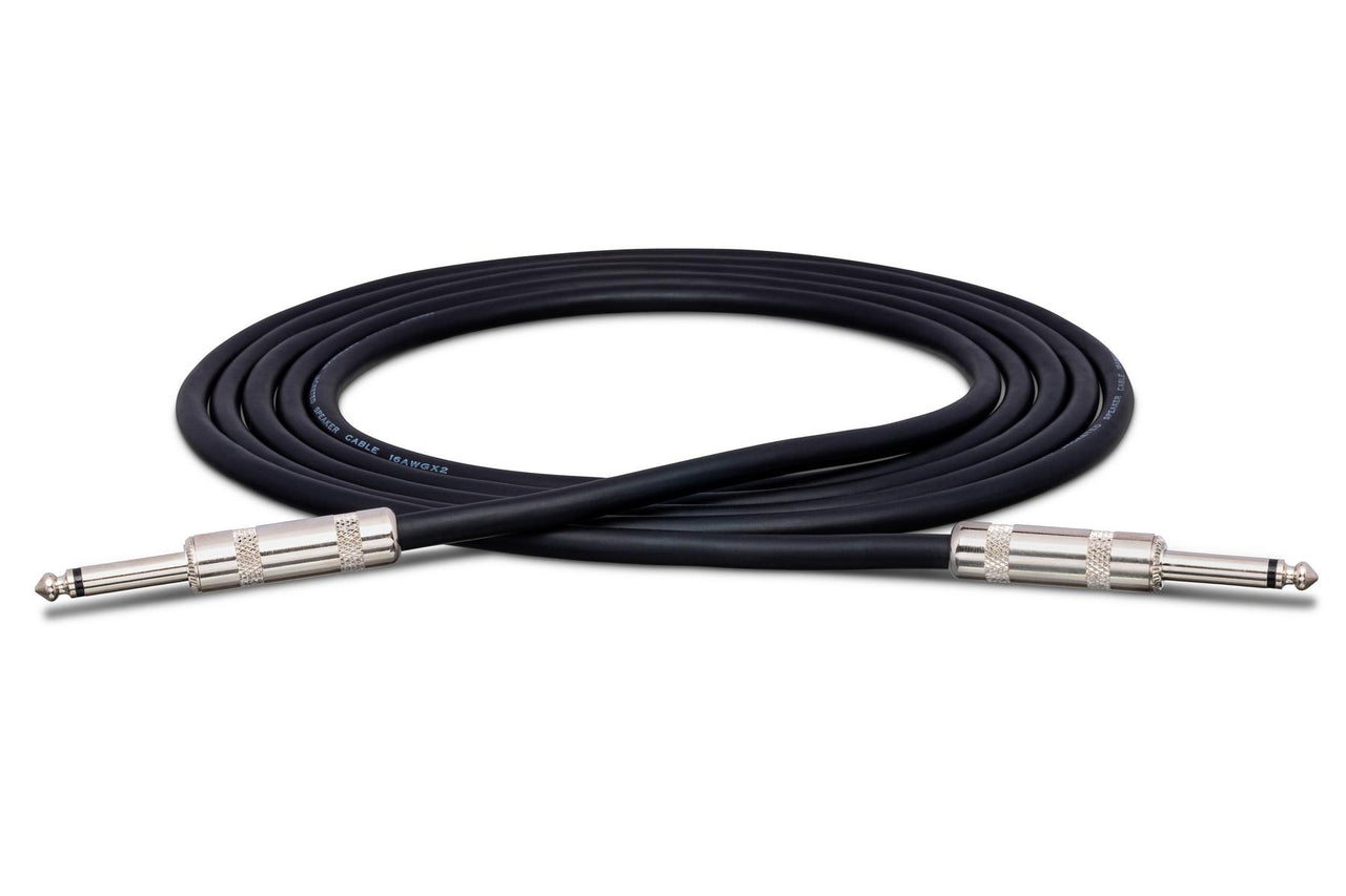 Hosa SKJ-610 Speaker Cable 1/4" TS to 1/4" TS 10 foot