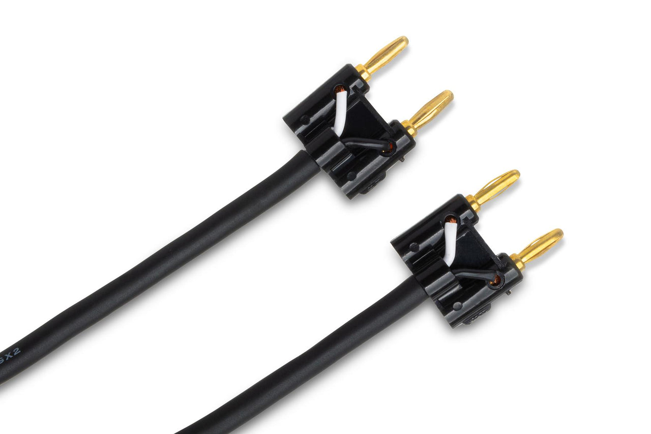 Hosa SKJ-625BB Speaker Cable Hosa Dual Banana to Same 25 foot