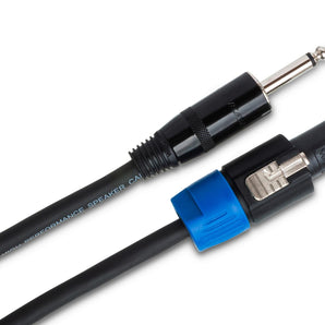 Hosa Pro SKT-403Q Speaker Cable REAN Loudspeaker to 1/4" TS 3 foot