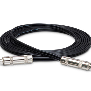 Hosa SKZ-625 Speaker Cable Hosa 1/4" TS to Same 25 foot Black