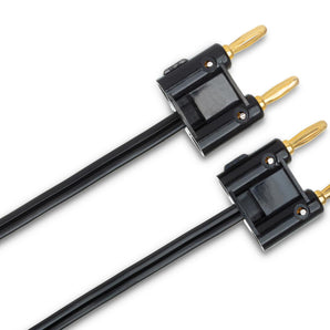 Hosa SKZ-610BB Speaker Cable Hosa Dual Banana to Same 10 foot Black