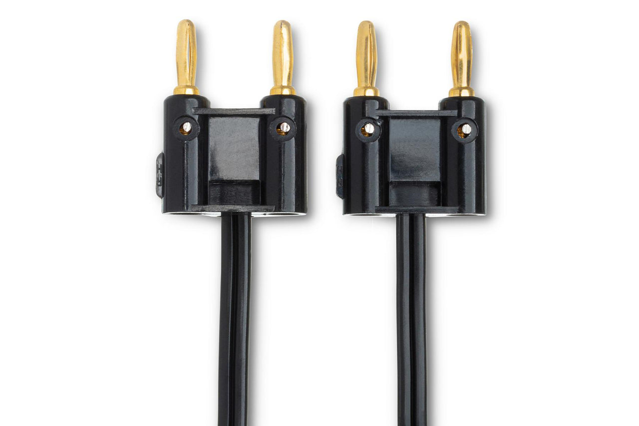 Hosa SKZ-605BB Speaker Cable Hosa Dual Banana to Same 5 foot Black