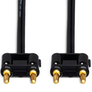 Hosa SKZ-675BB Speaker Cable Dual Banana to Same 75 foot Black