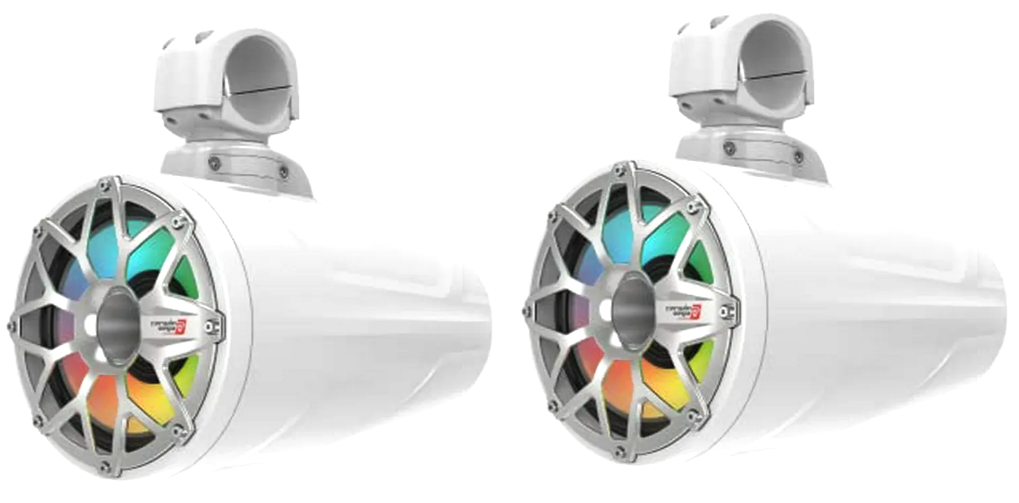 Cerwin Vega SL65F4W RPM Stroker 2-Way 6.5" Long Pod Speaker System (Pair) - White