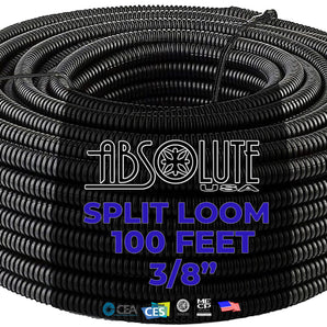 black-38-split-loom-tubing-–-flexible-wire-conduit
